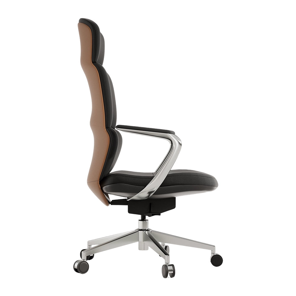 Nolan Lederstuhl mit klassischem Design