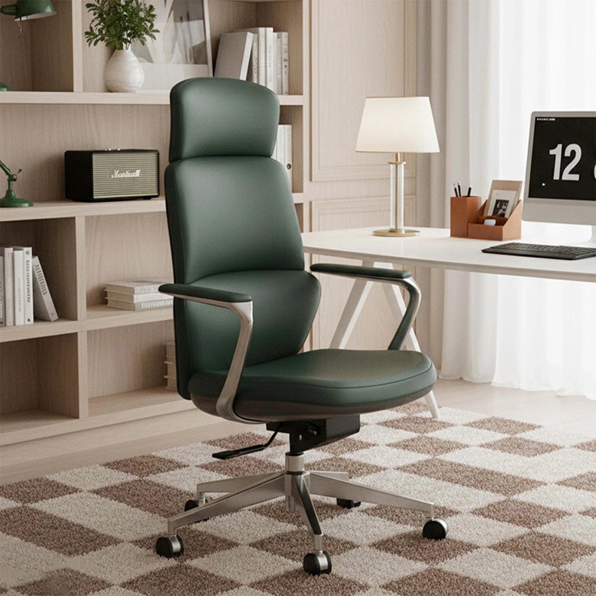 Nolan Lederstuhl mit klassischem Design