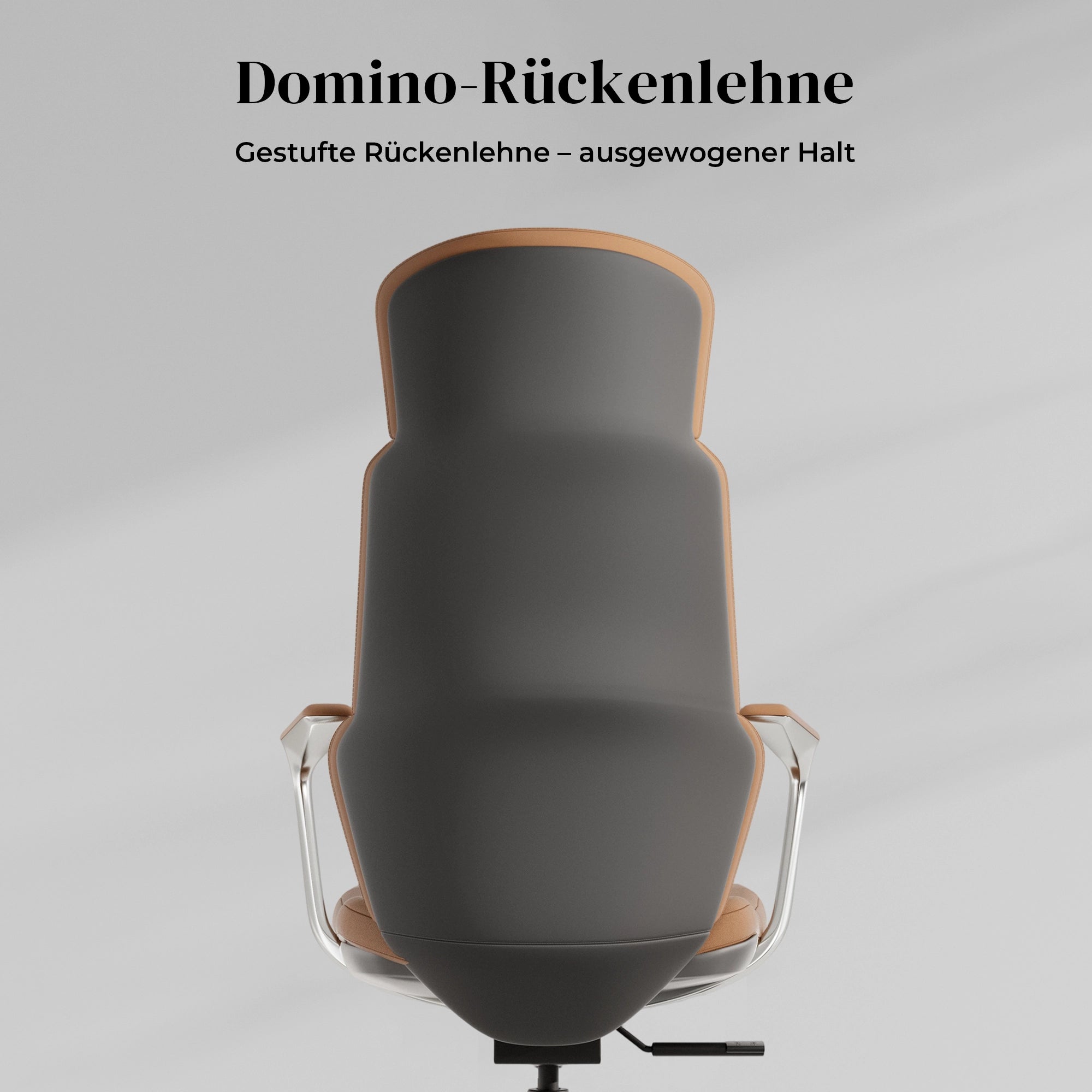 Nolan Lederstuhl mit klassischem Design