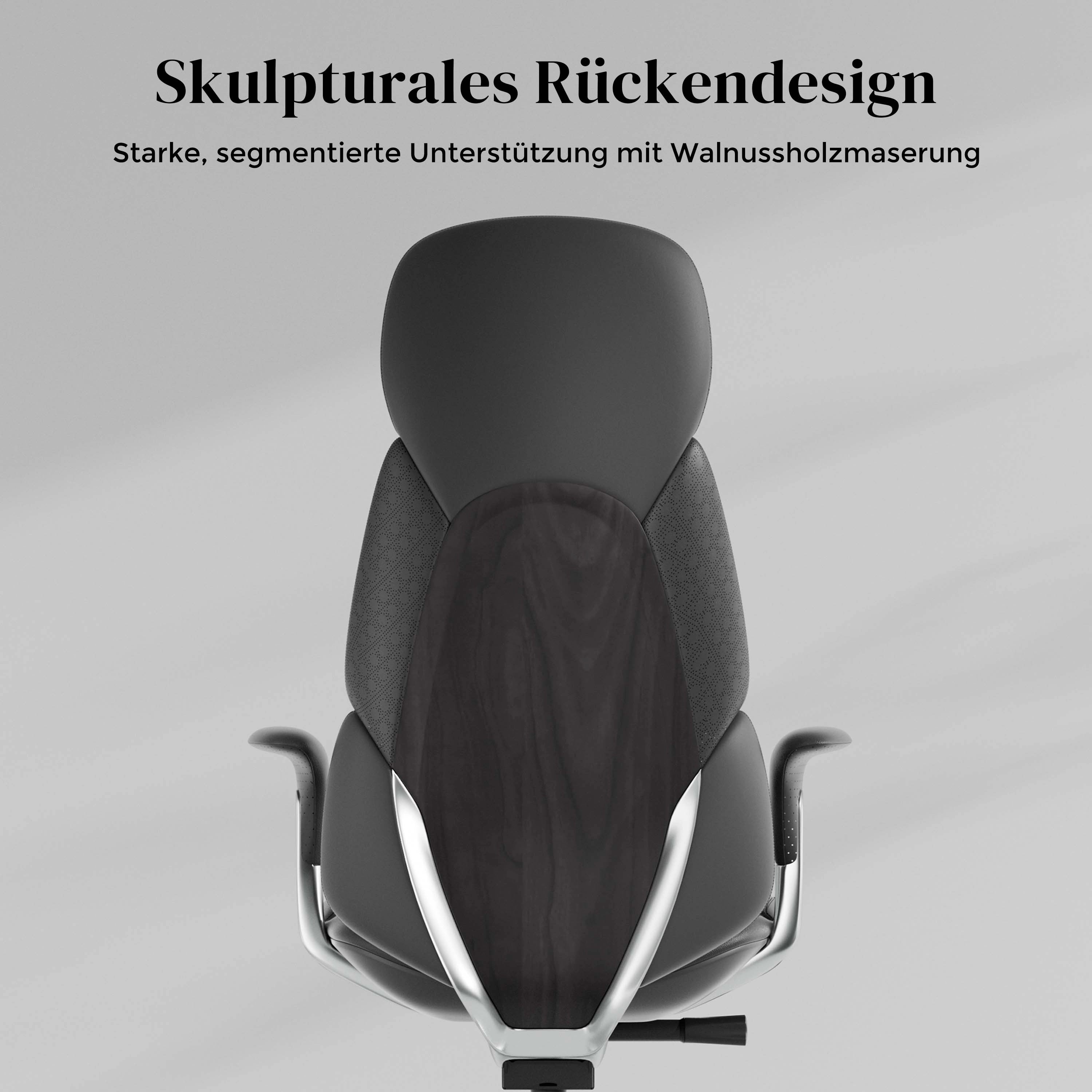 Nolan Lederstuhl mit klassischem Design