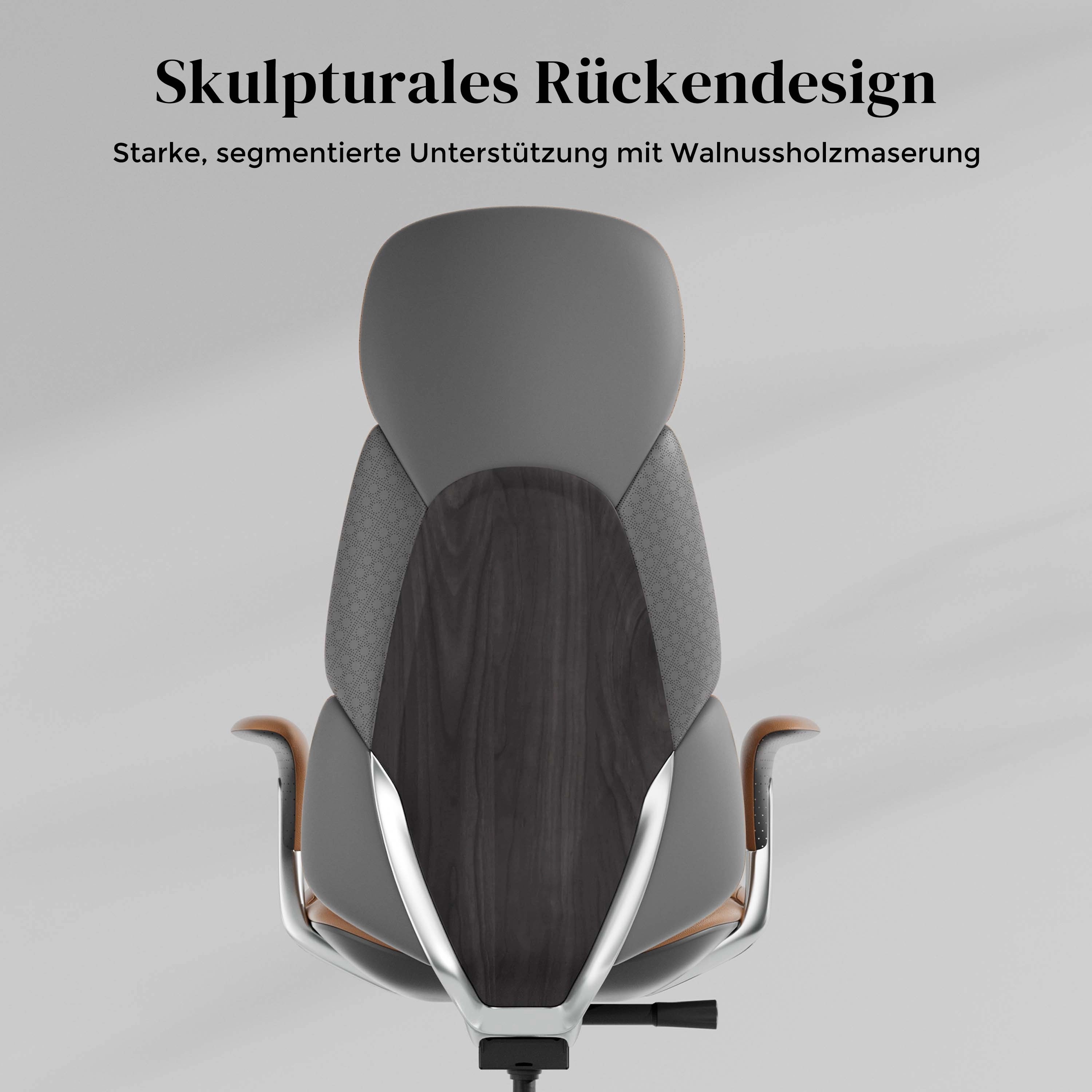 Nolan Lederstuhl mit klassischem Design