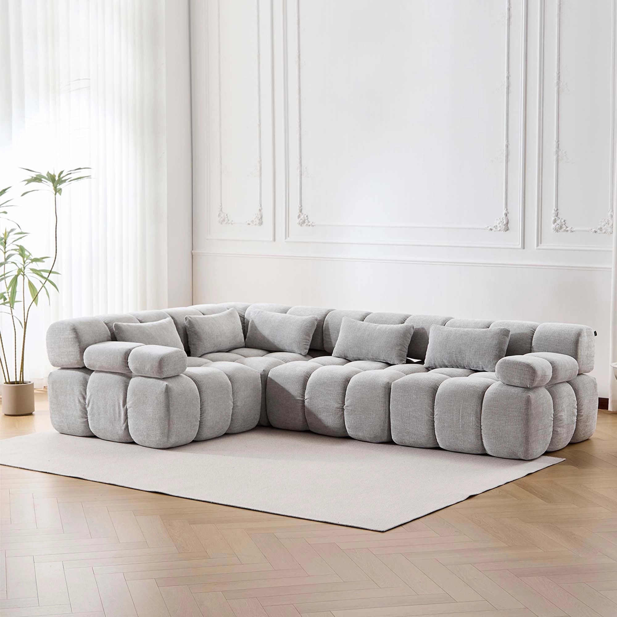 Dionysus 4-Sitzer Luxus-Design Komprimiertes Sofa