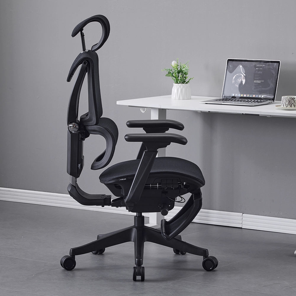 Welax - S7 Ergonomischer Bürostuhl mit Drei-Tasten-Verstellung