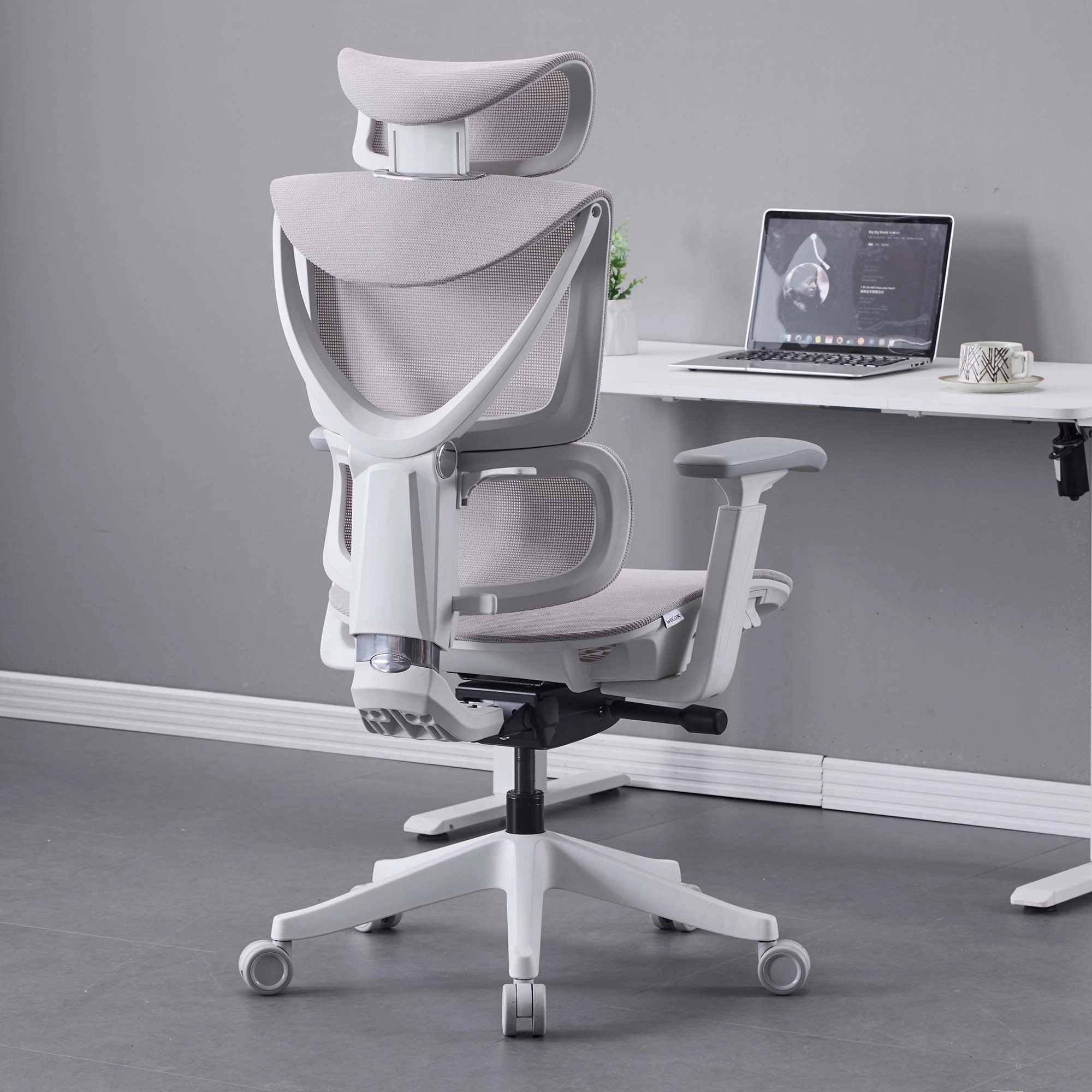 Welax - S7 Ergonomischer Bürostuhl mit Drei-Tasten-Verstellung