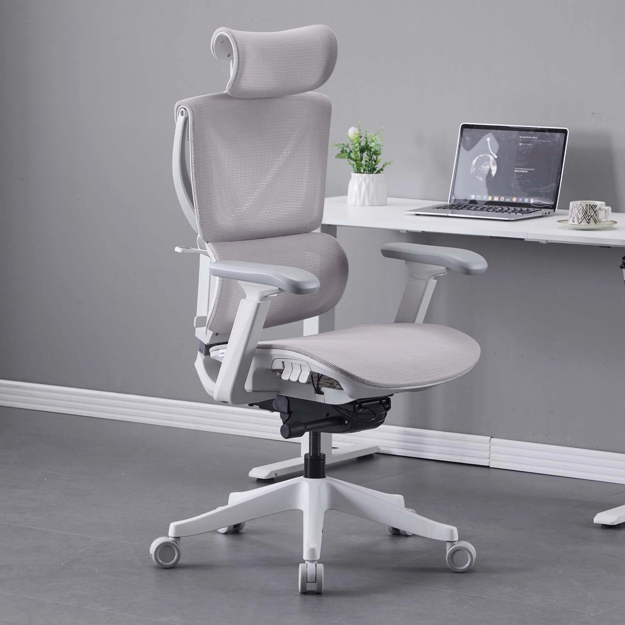 Welax - S7 Ergonomischer Bürostuhl mit Drei-Tasten-Verstellung