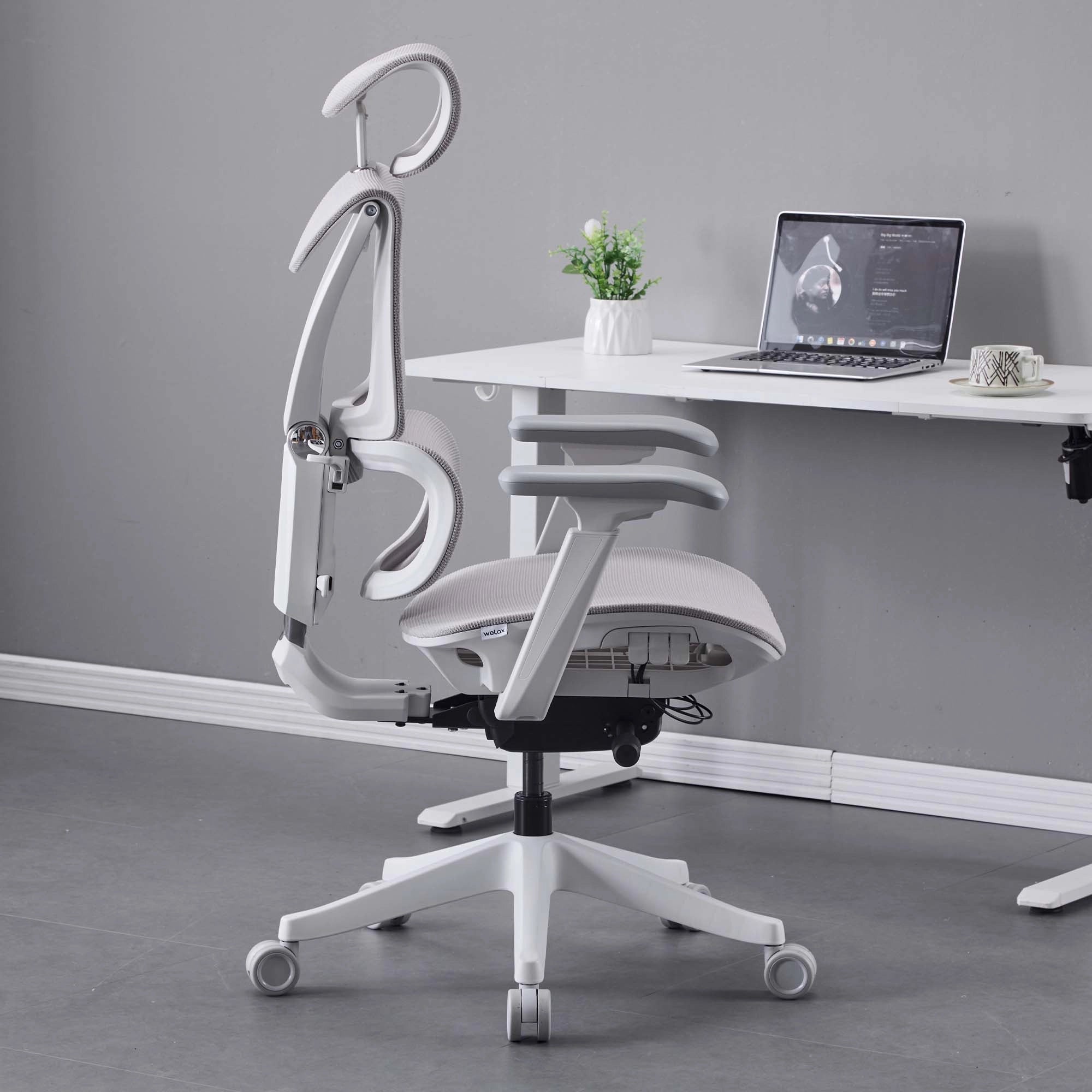Welax - S7 Ergonomischer Bürostuhl mit Drei-Tasten-Verstellung