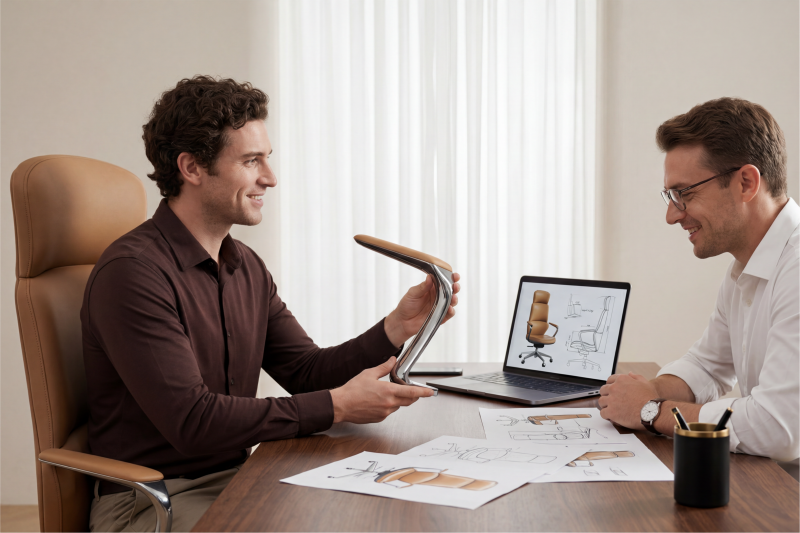 Steigert ein Ledersessel Ihr Selbstvertrauen bei der Arbeit? Die Psychologie des Sitzens