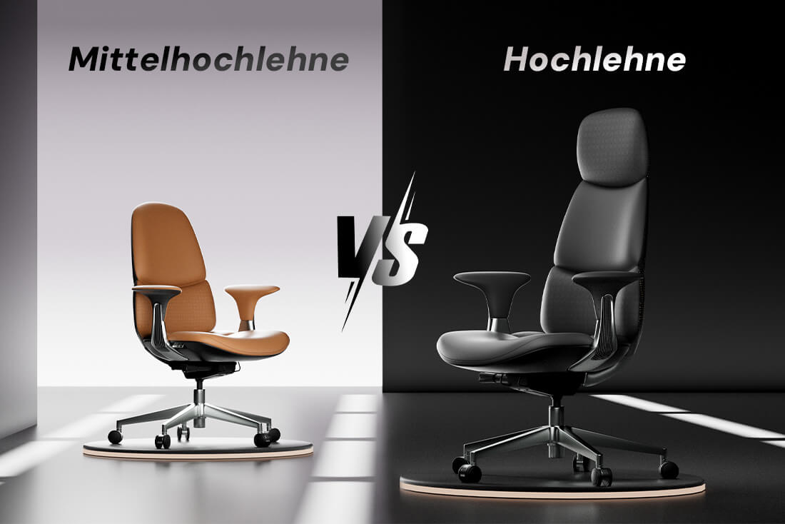 Mid-Back vs. High-Back Ledersessel: Welche passt zu Ihnen?