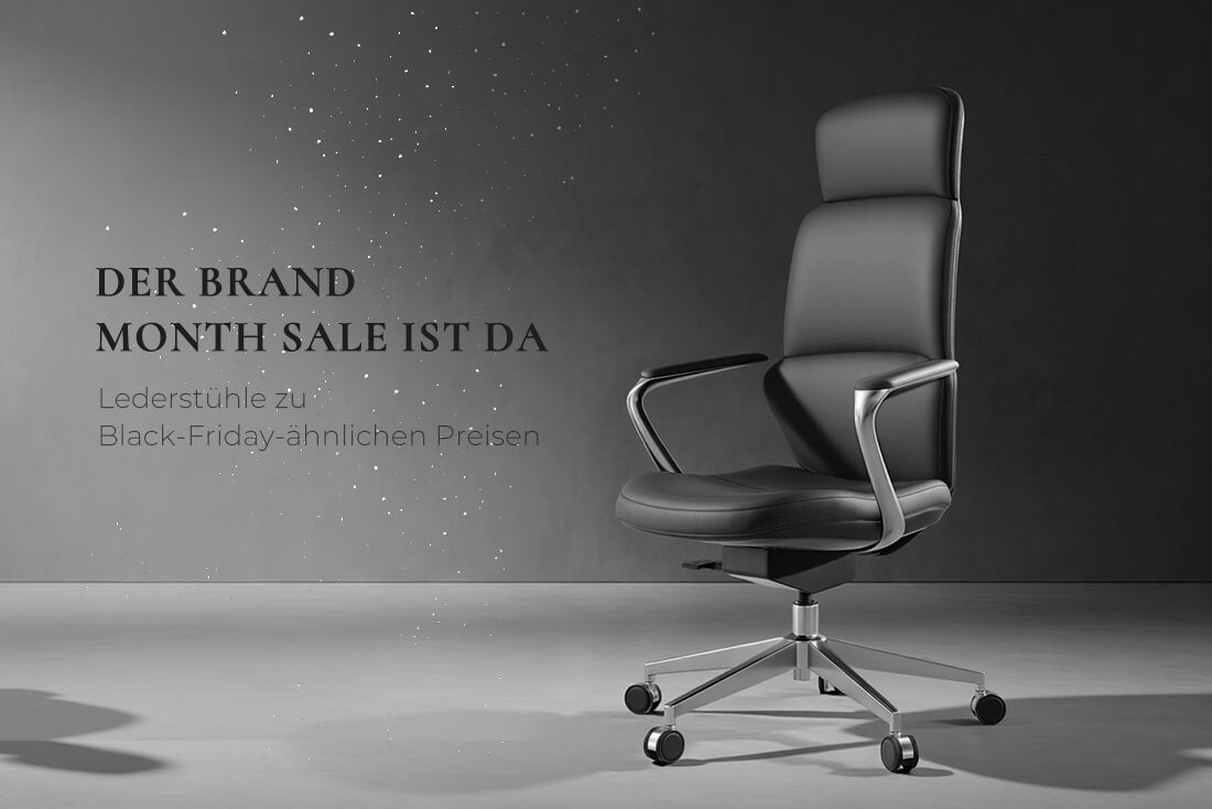 Brand Month Sale: Premium-Lederbürostühle zu Preisen wie am Black Friday