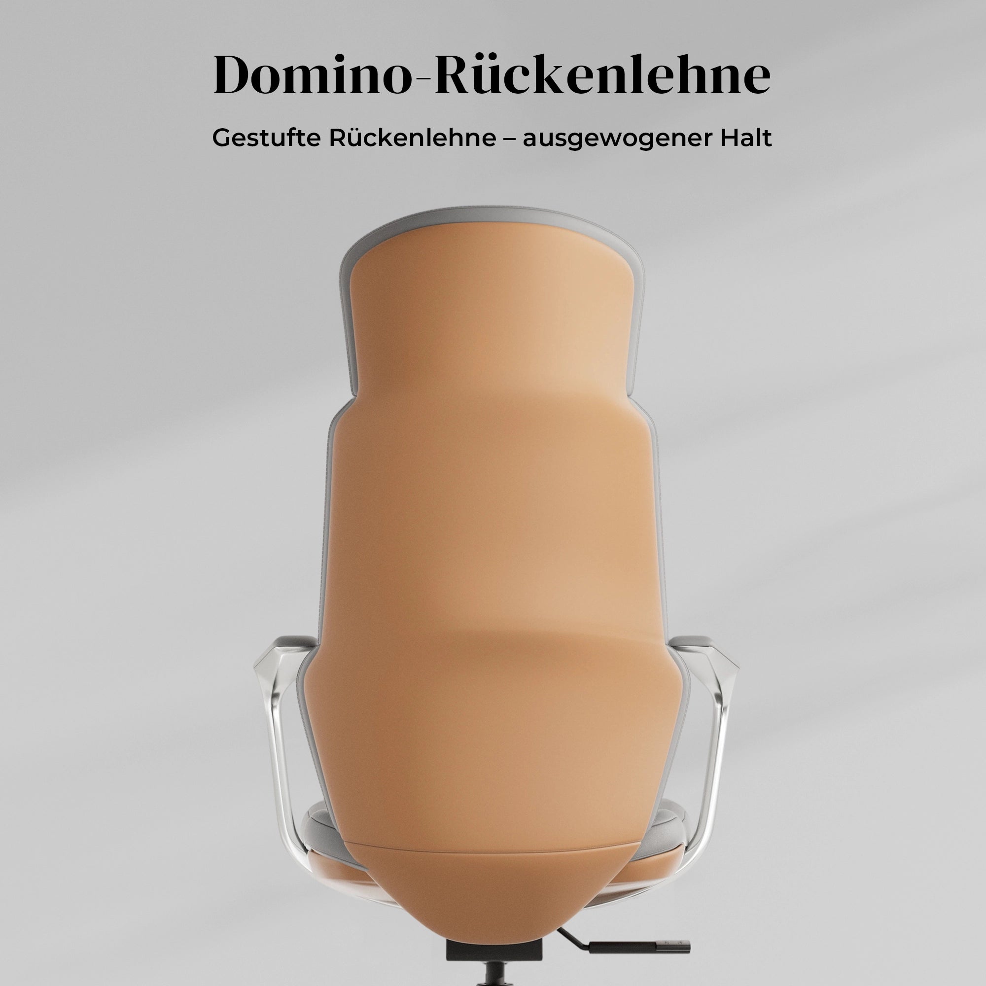 Nolan Lederstuhl mit klassischem Design