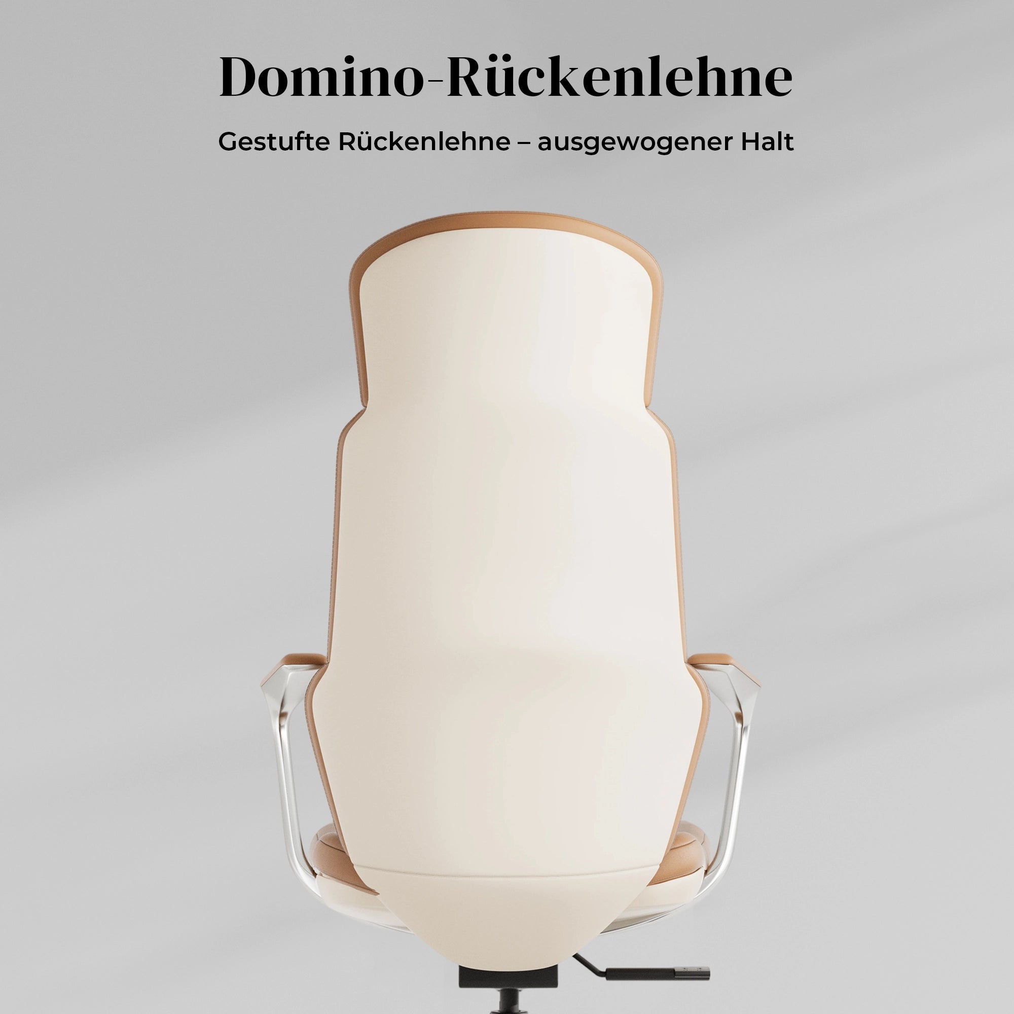 Nolan Lederstuhl mit klassischem Design