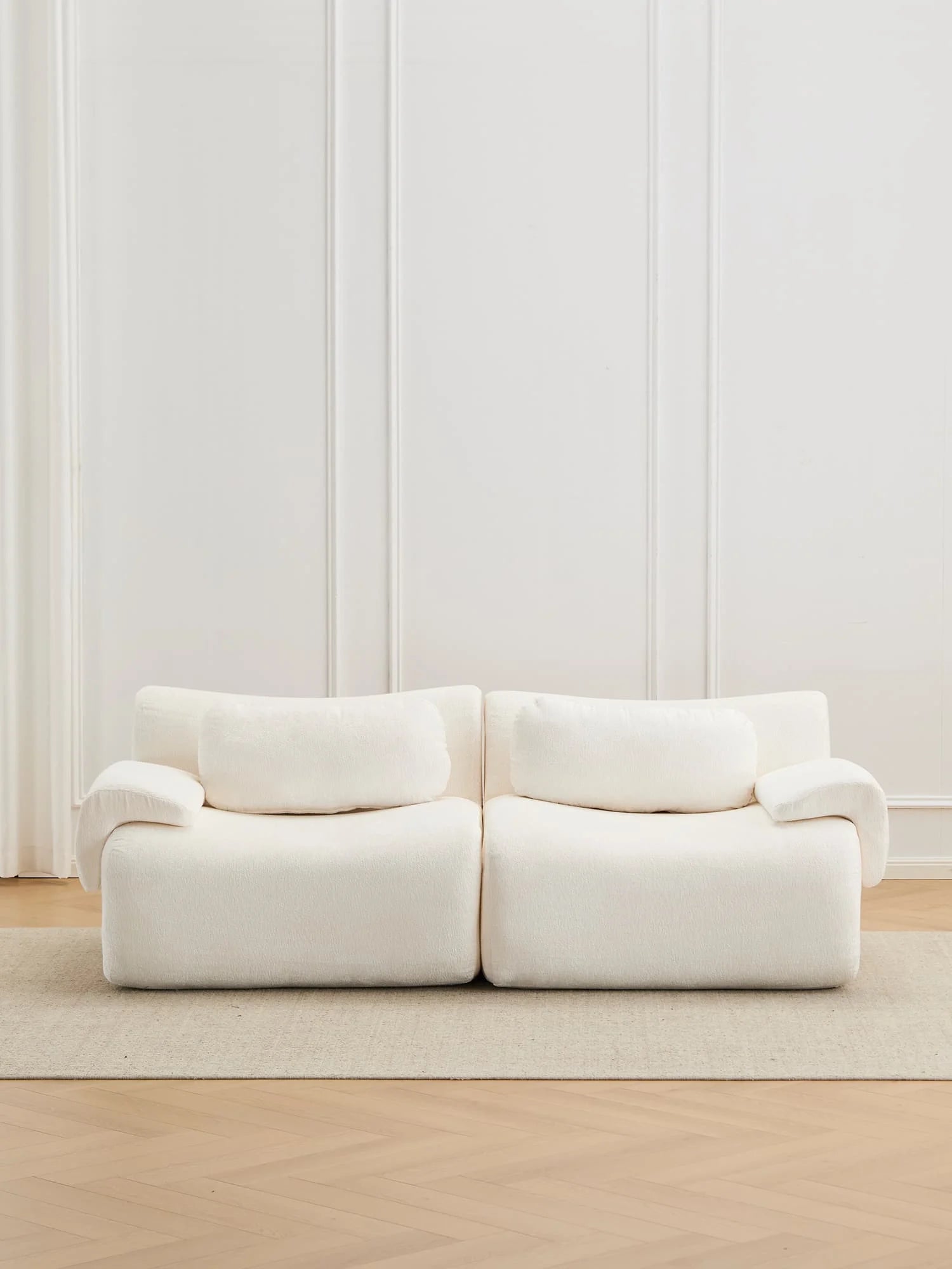 Nephele modulares Sofa mit Kompressionsdesign