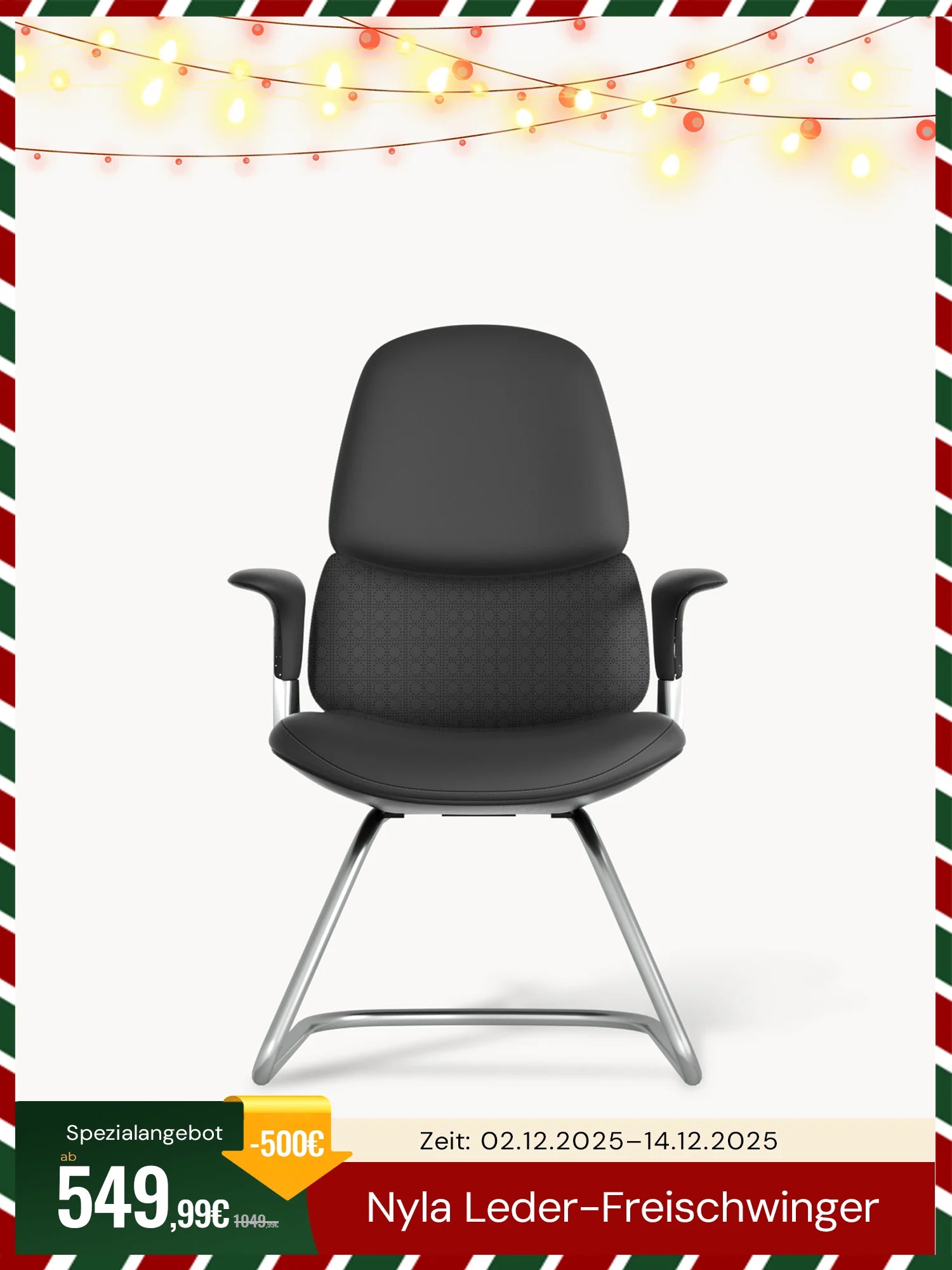 Nyla Freischwinger aus Leder