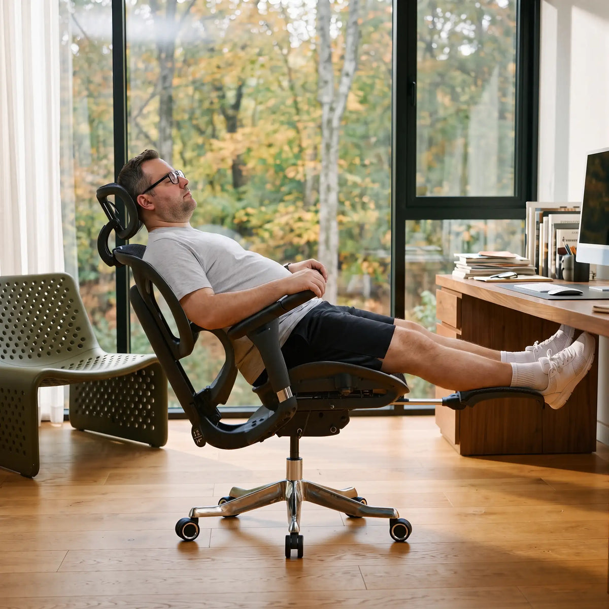 Welax - S9 Pro Ergonomischer Bürostuhl mit Ein-Tasten-Verstelluung