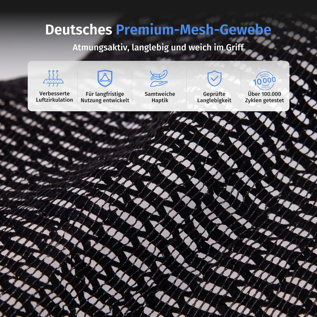 Welax - S9 Pro Ergonomischer Bürostuhl mit Ein-Tasten-Verstelluung