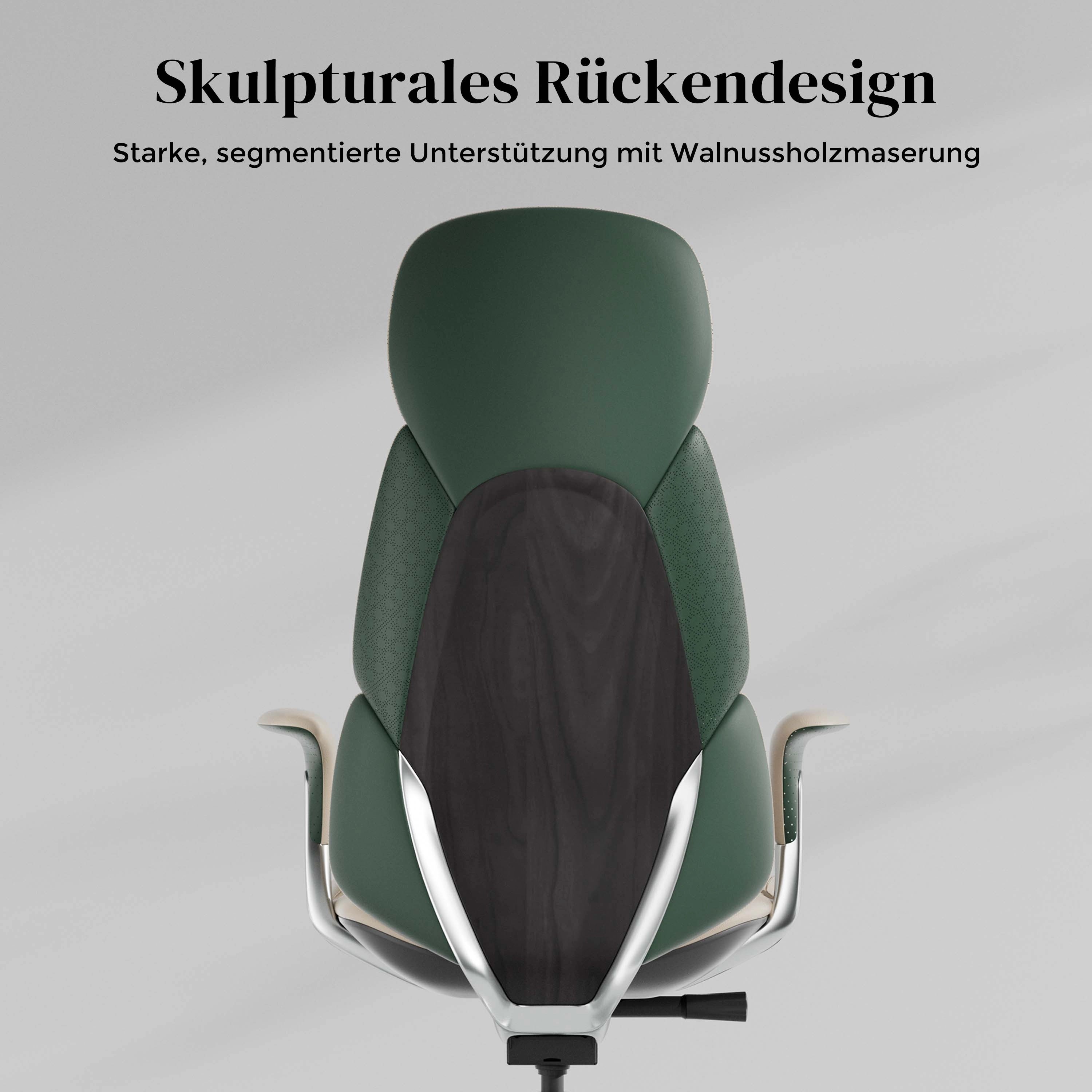 Nolan Lederstuhl mit klassischem Design