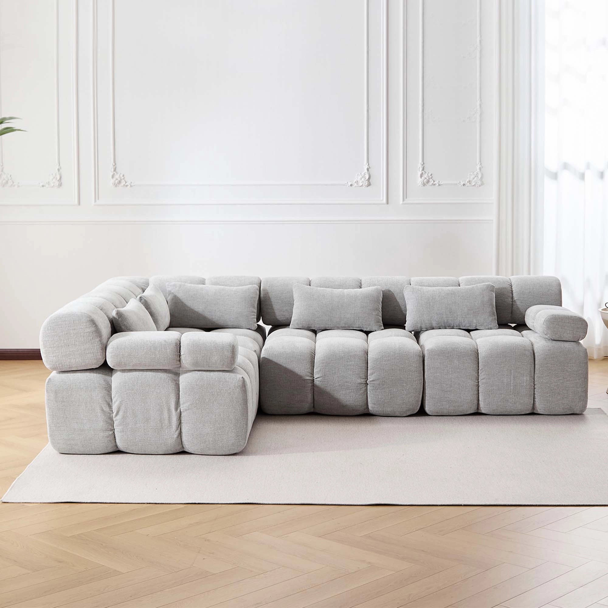 Dionysus 4-Sitzer Luxus-Design Komprimiertes Sofa