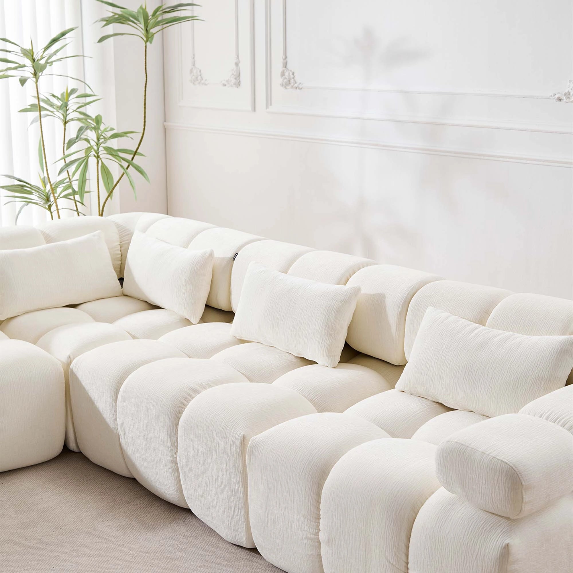 Dionysus 4-Sitzer Luxus-Design Komprimiertes Sofa