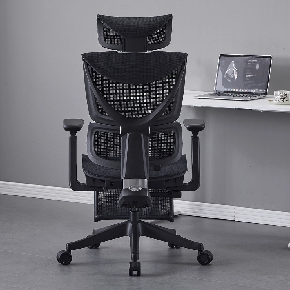 Welax - S7 Ergonomischer Bürostuhl mit Drei-Tasten-Verstellung
