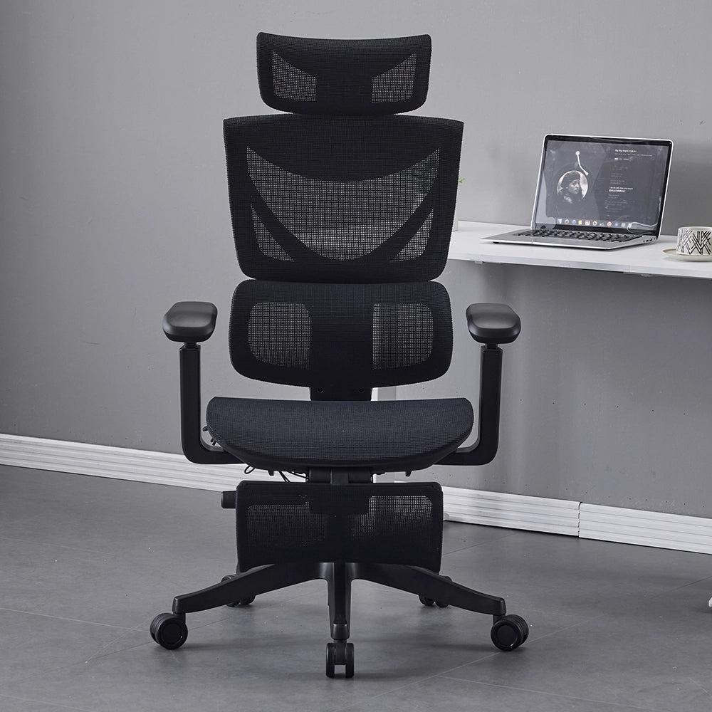 Welax - S7 Ergonomischer Bürostuhl mit Drei-Tasten-Verstellung