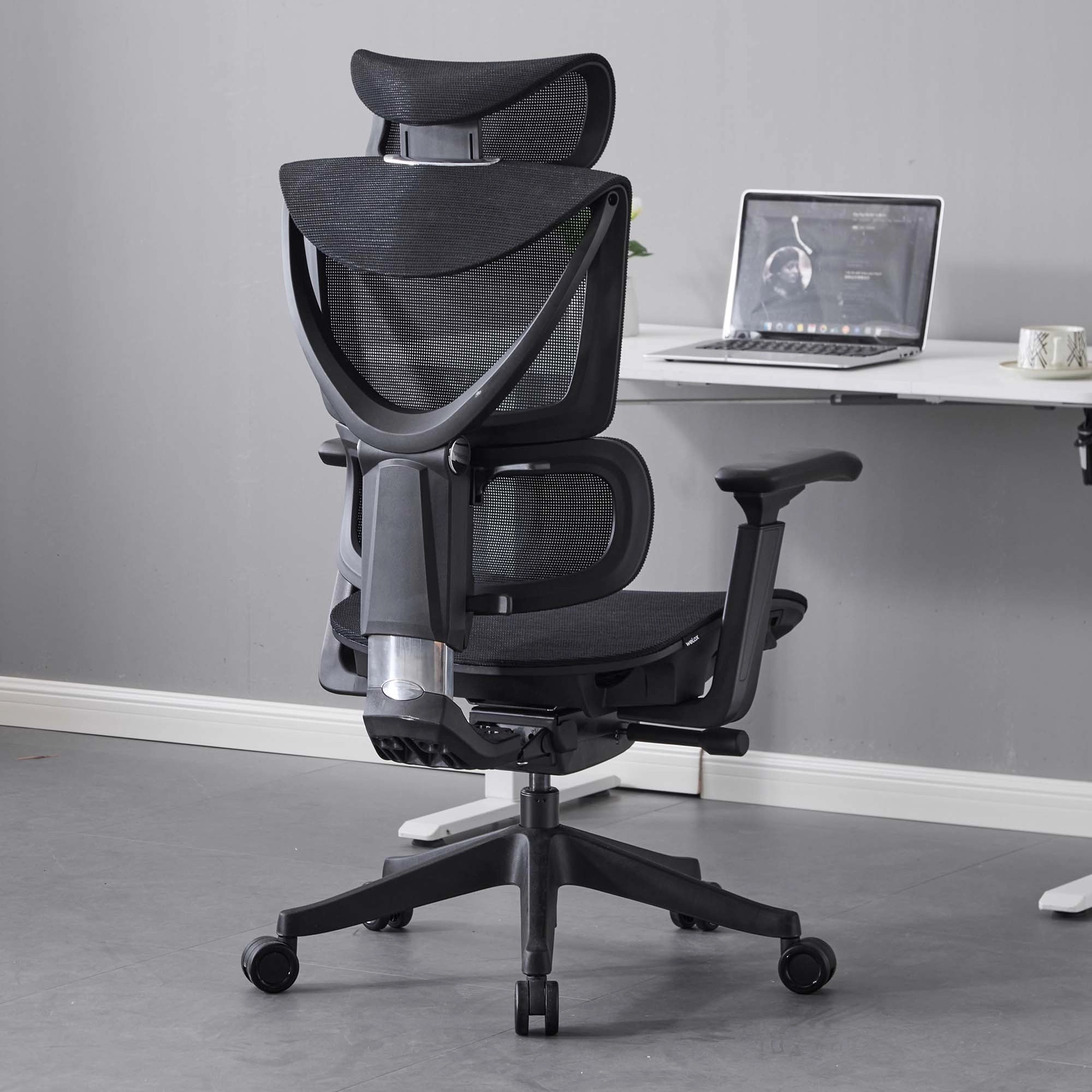 Welax - S7 Ergonomischer Bürostuhl mit Drei-Tasten-Verstellung
