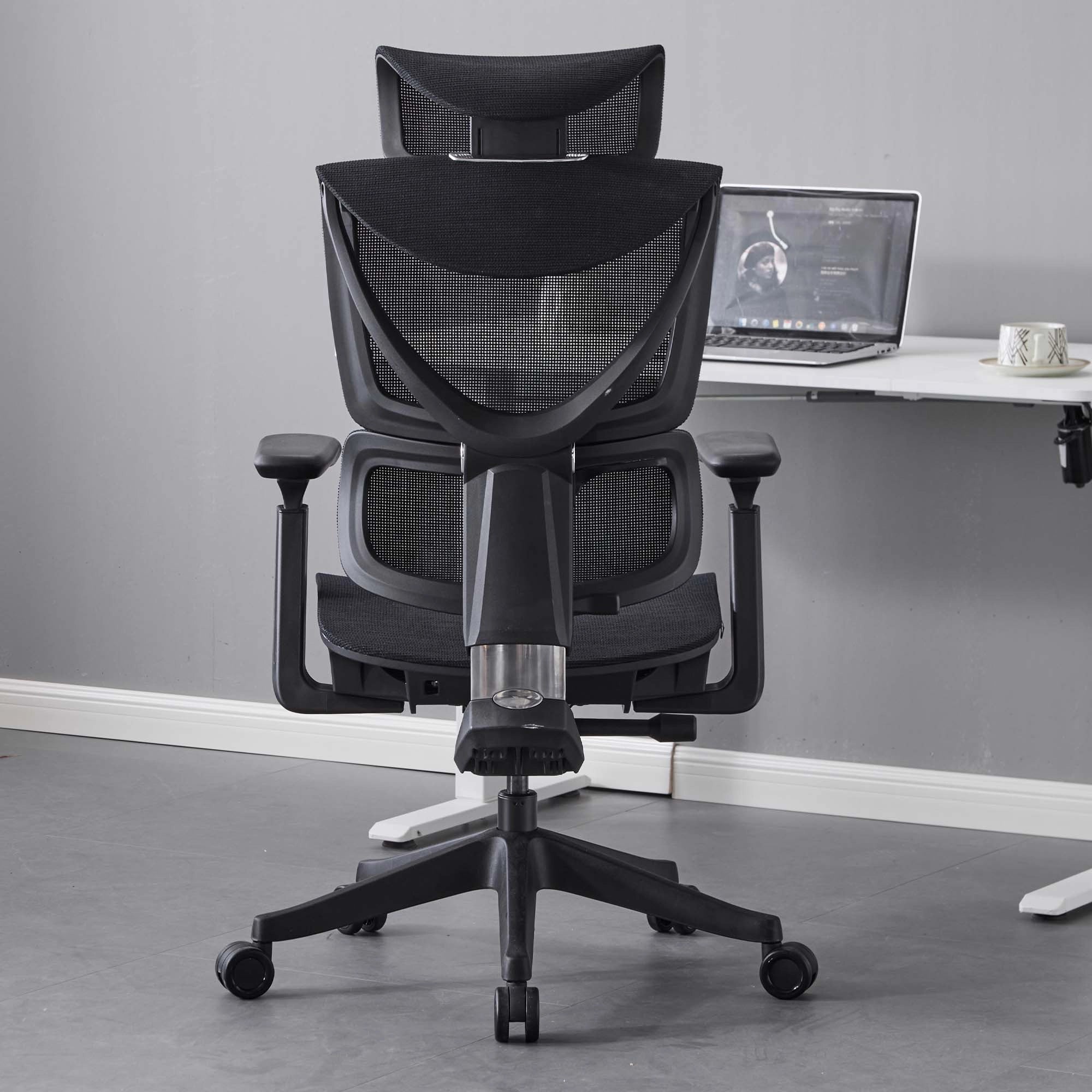 Welax - S7 Ergonomischer Bürostuhl mit Drei-Tasten-Verstellung