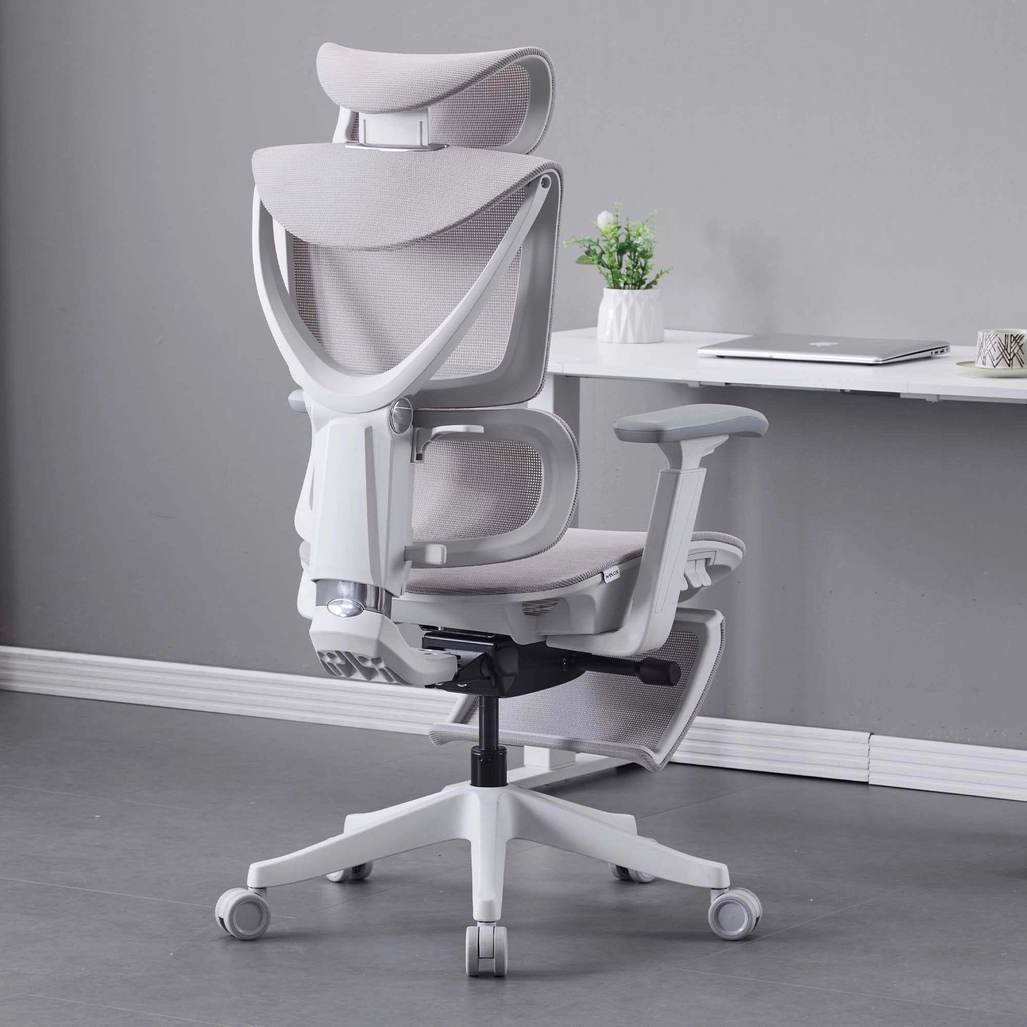 Welax - S7 Ergonomischer Bürostuhl mit Drei-Tasten-Verstellung
