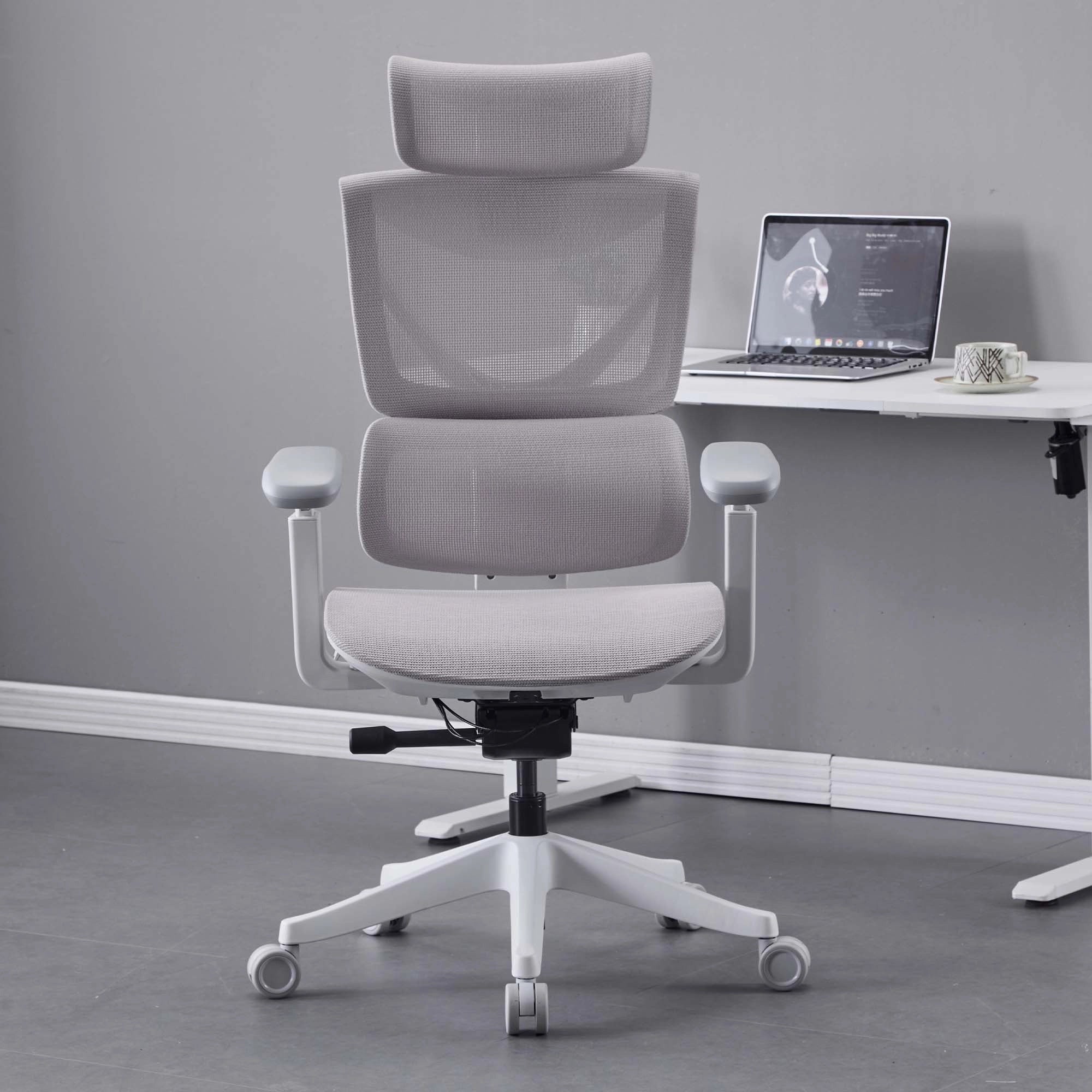 Welax - S7 Ergonomischer Bürostuhl mit Drei-Tasten-Verstellung